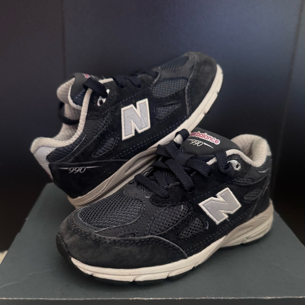 Toddler New Balance 990 V3 ‘Navy’